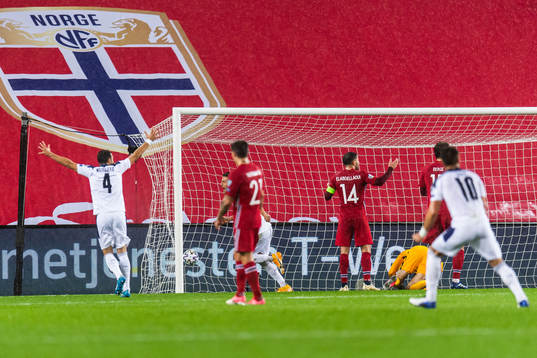 Luka Milivojevic of Serbia celebrate