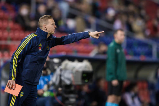 Goalkeeper coach Maths Elfvendal