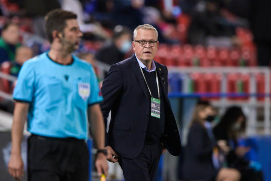 Head coach Janne Andersson of Sweden