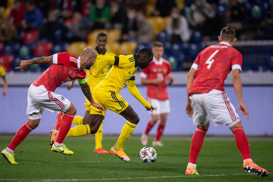 Ken Sema of Sweden and Fedor Kudryashov of Russia