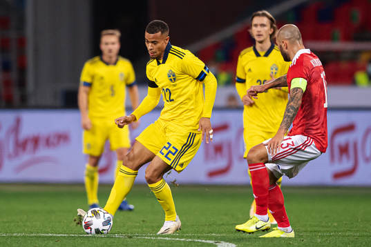 Robin Quaison of Sweden
