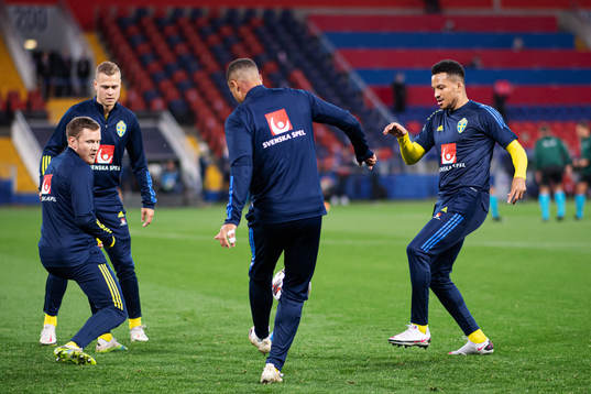 Mattias Johansson, Viktor Claesson, Robin Quaison and