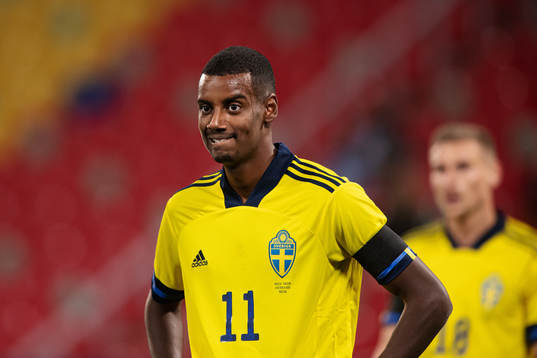 Alexander Isak of Sweden