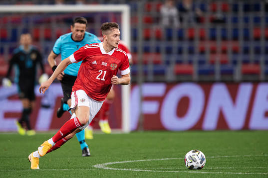 Anton Miranchuk of Russia