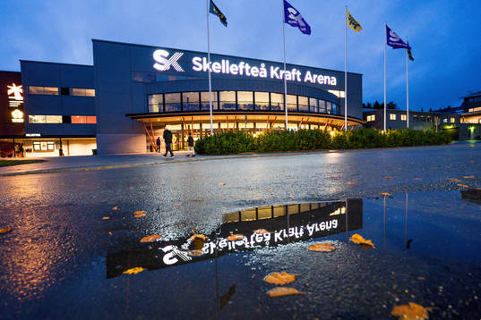 Skellefteå Kraft Arena exteriört