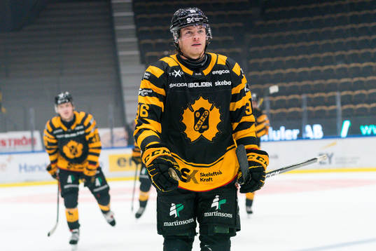 Skellefteås Rickard Hugg jublar