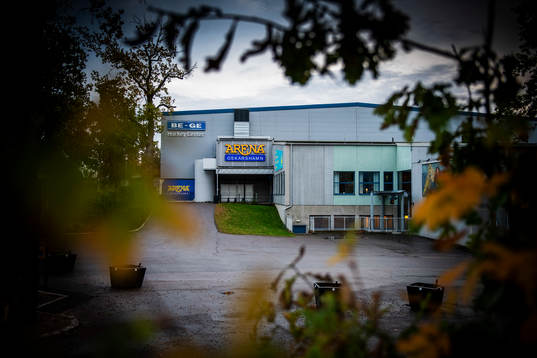 Exteriör bild av Be-Ge Hockey Center