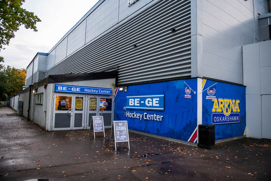 Exteriör bild av Be-Ge Hockey Center