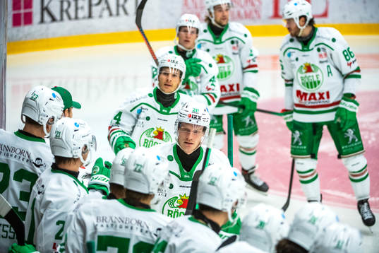 Rögles Anton Bengtsson jublar