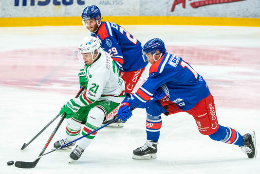 Oskarshamns Jonas Engström och Rögles Nils Höglander