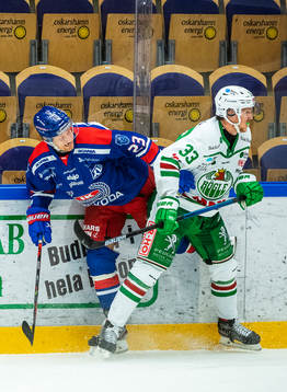 Oskarshamns Oscar Sundh och Rögles Niklas Hansson