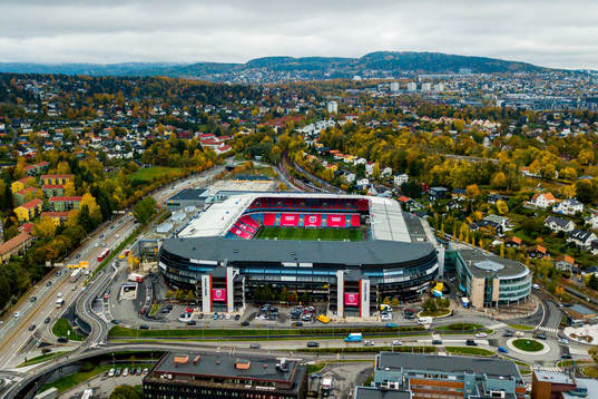 General view of Ullevaal Stadion