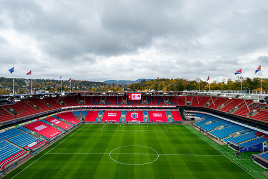 General view of Ullevaal Stadion