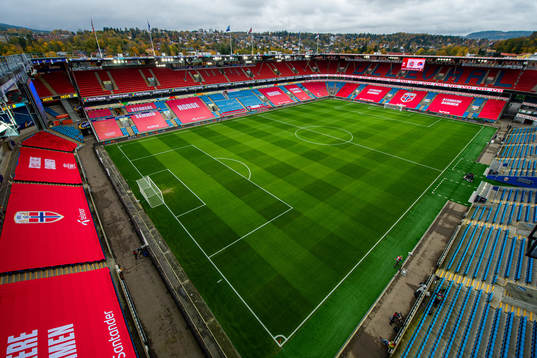 General view of Ullevaal Stadion