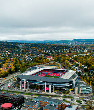 General view of Ullevaal Stadion