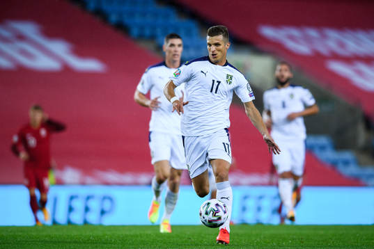 Darko Lazovic of Serbia