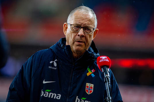Lars Lagerbäck, head coach of Norway