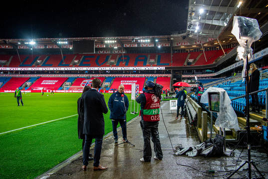 Lars Lagerbäck, head coach of Norway