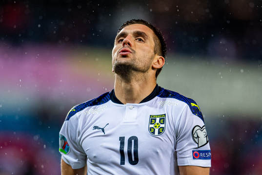 Dusan Tadic of Serbia