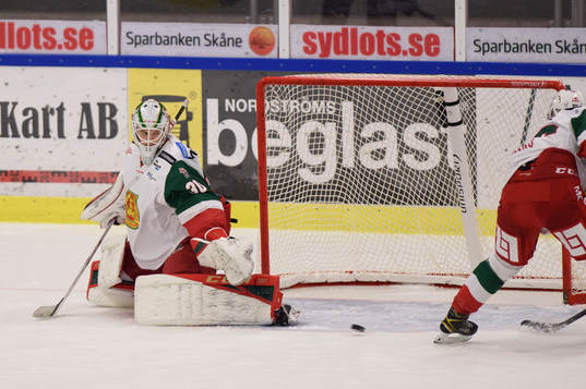 Moras målvakt Olof Lindbom