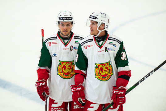 Moras Mattias Nörstebö och Adam Masuhr