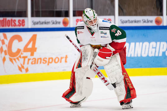 Moras målvakt Olof Lindbom