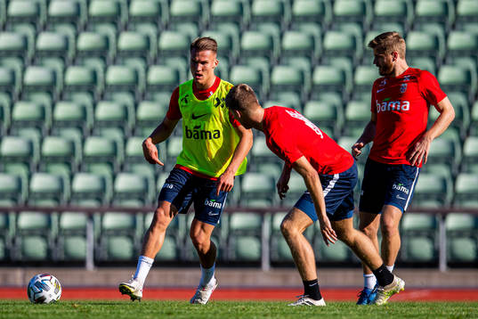 Leo Skiri Østigård of the Norwegian national football team