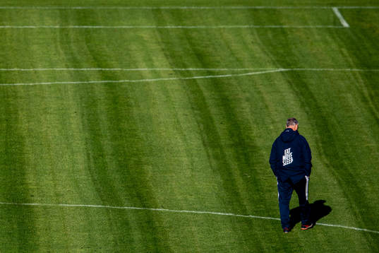 Lars Lagerbäck, head coach of the Norwegian national