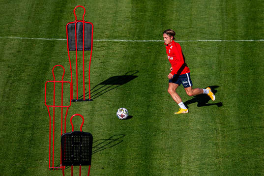 Patrick Berg of the Norwegian national football team