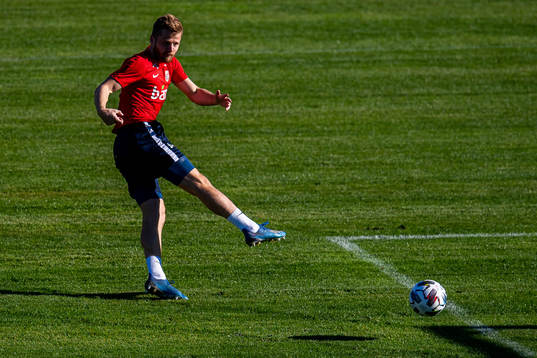 Fredrik Midtsjø of the Norwegian national football team