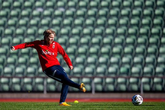 Jens Petter Hauge of the Norwegian national football team
