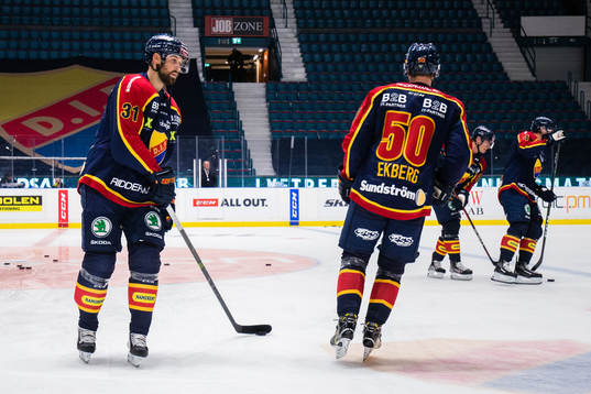 Djurgårdens Dick Axelsson och Tobias Ekberg