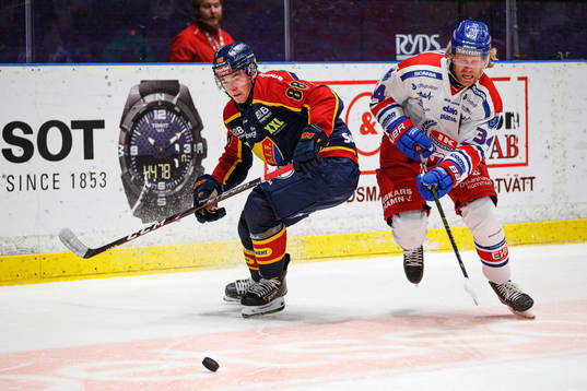 Djurgårdens Alexander Holtz och Oskarshamns Philip
