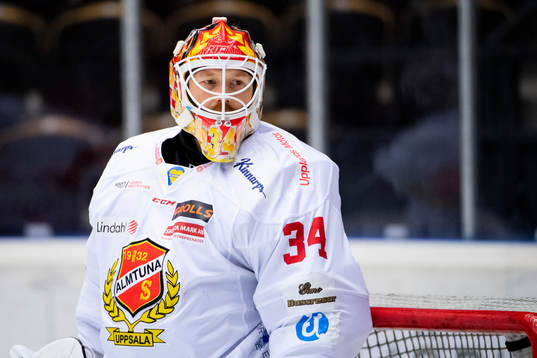 Almtunas målvakt Erik Hanses