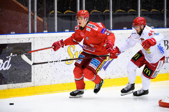 Modos William Wallinder och Almtunas Nikolai Belov