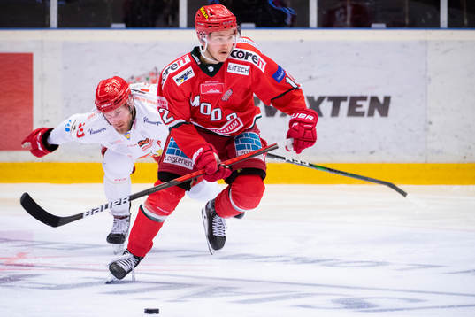 Almtunas Villiam Haag och Modos Jesper Lindgren