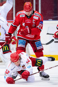 Almtunas Tim Söderlund och Modos Brendan Mikkelson