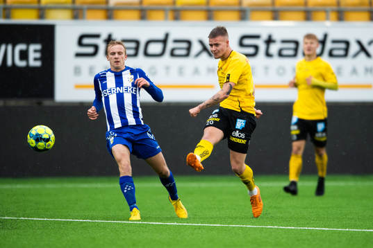 Elfsborgs Viktor Widell och IFK Göteborgs Hannes