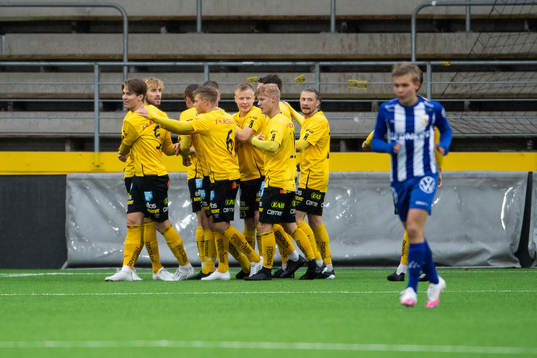 Elfsborgs spelare jublar