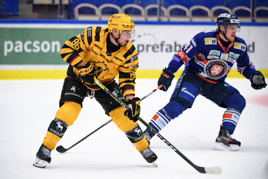 Skellefteås Tyler Morley och Växjös Ludvig Nilsson