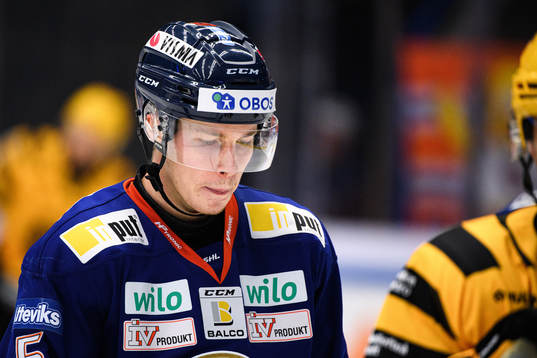 Växjös Juuso Vainio deppar