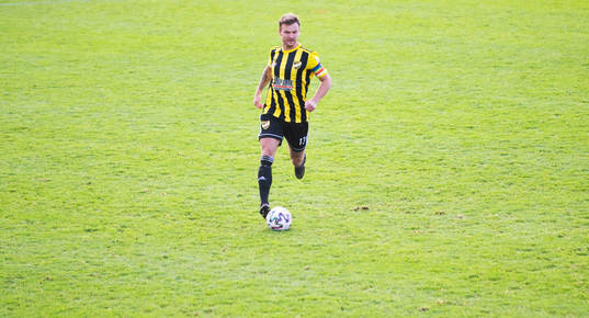 IFK Hässleholms William Andersson i matchen mellan IFK
