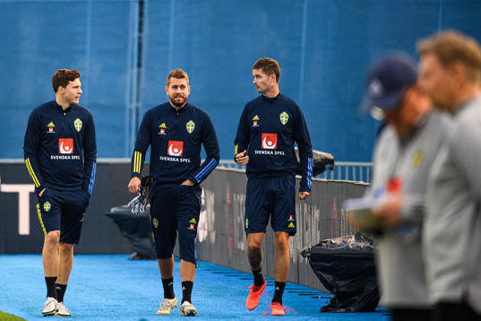 Victor Nilsson Lindelöf, goalkeeper Kristoffer Nordfeldt