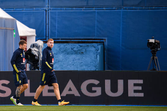 Dejan Kulusevski of the Swedish national football team