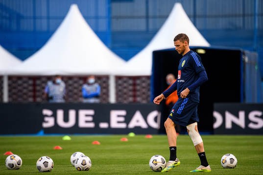 Marcus Berg of the Swedish national football team
