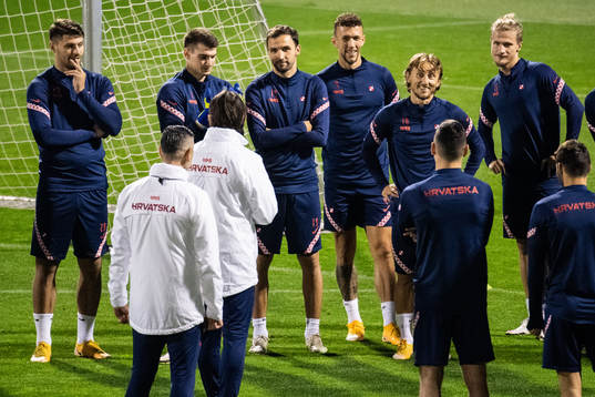 Luka Modric of the Croatian national football team