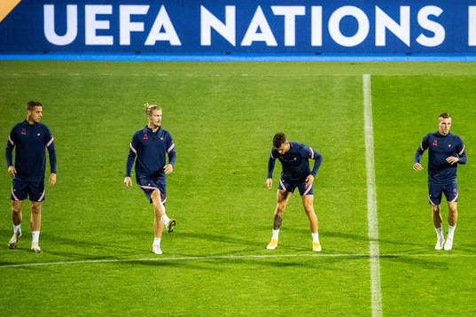 Mario Pasalic, Tin Jedvaj, Ivan Perisic and Ante Rebic of
