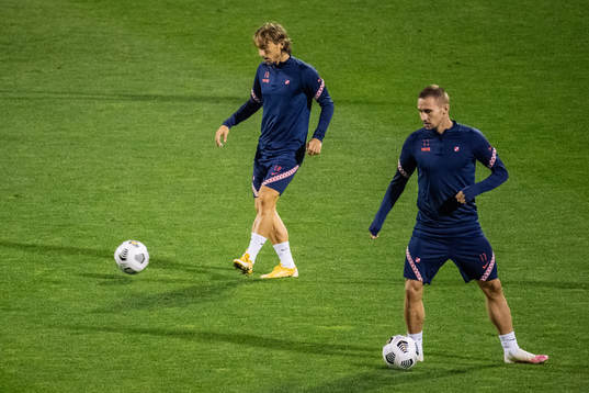 Luka Modric of the Croatian national football team