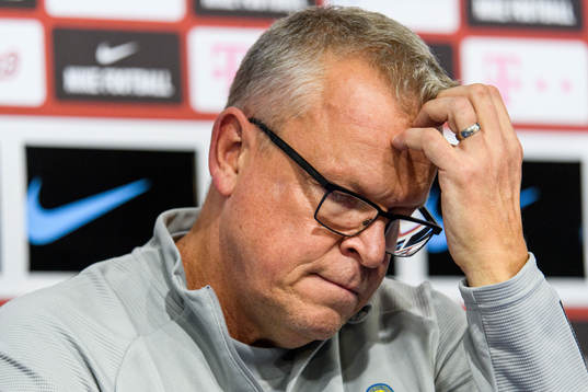 Head coach Janne Andersson of the Swedish national football