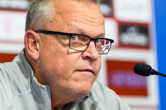 Head coach Janne Andersson of the Swedish national football